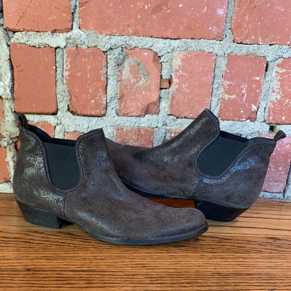 Henry Beguelin Italian Leather Chelsea Ankle Boots | US 7 | EU 37 | EUC